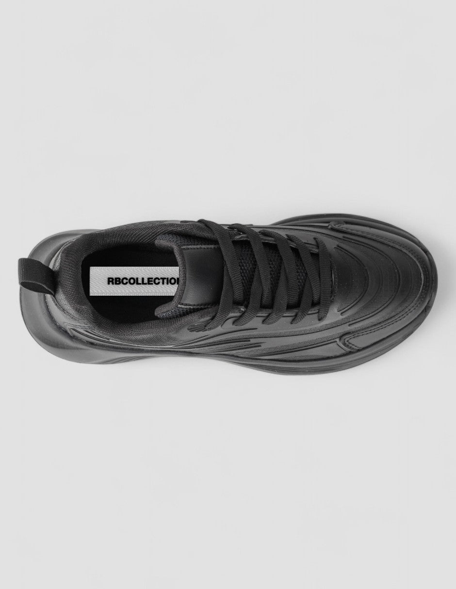 Tenis tipo deportivo  Lady Sintético - Negro