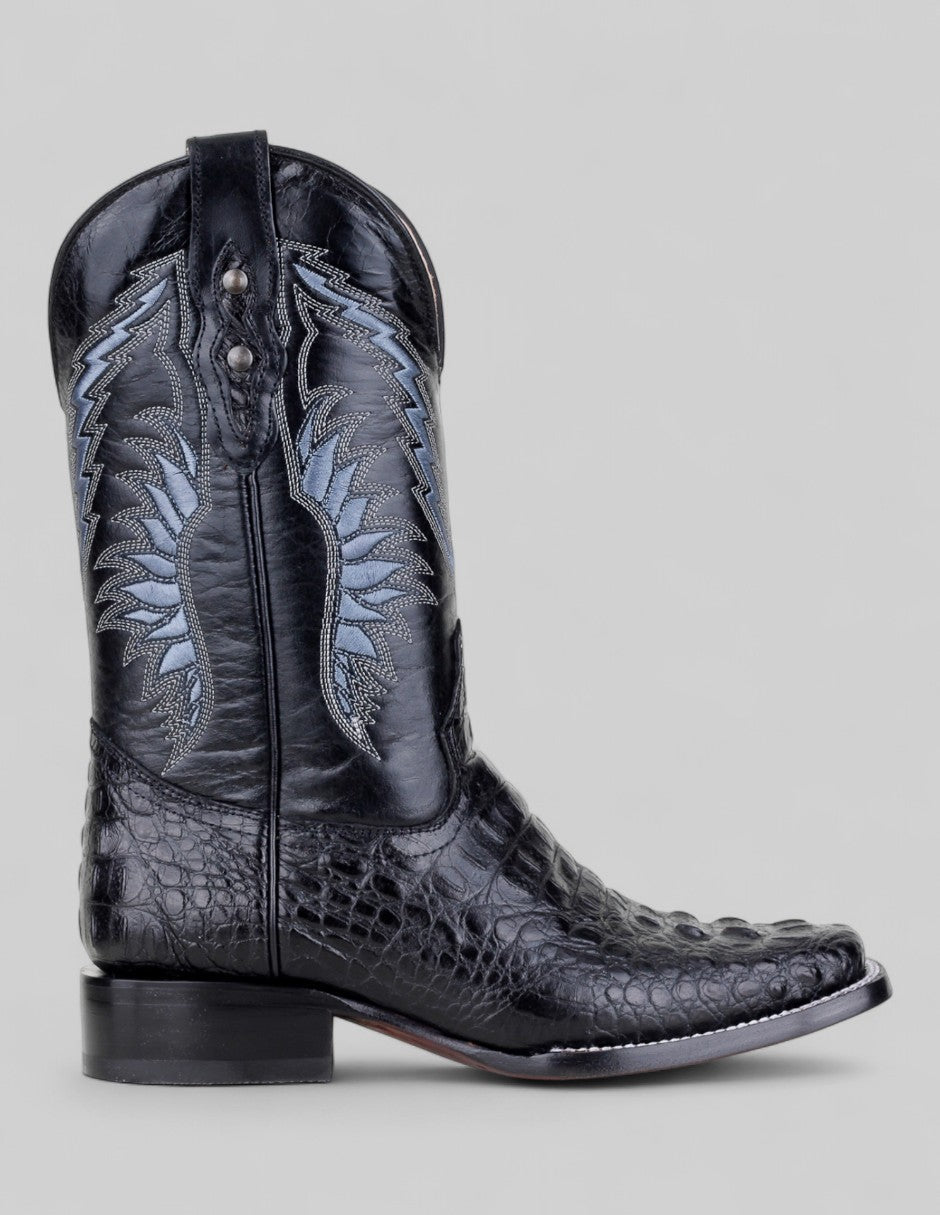 Botas tipo western Cowboy en Piel – Azul