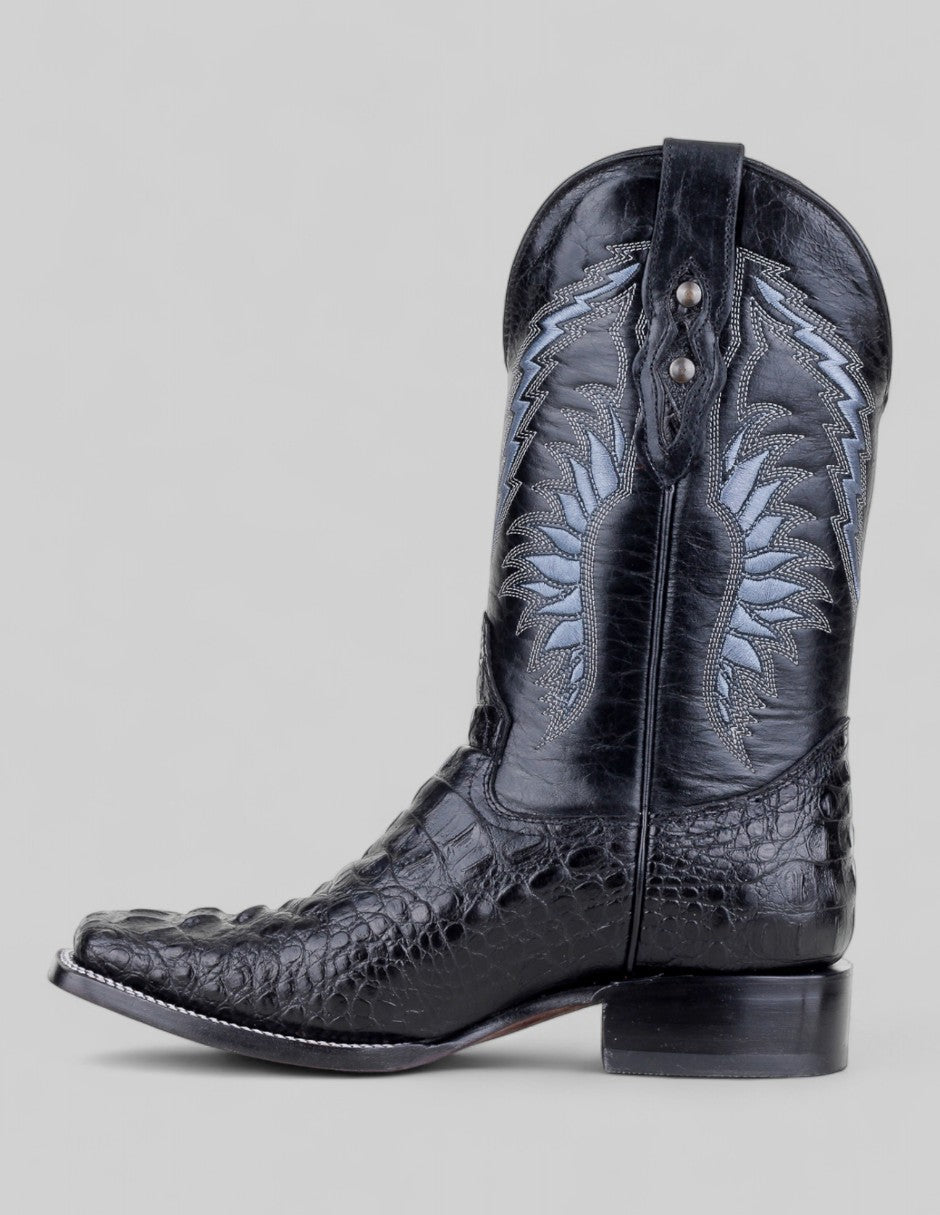 Botas tipo western Cowboy en Piel – Azul