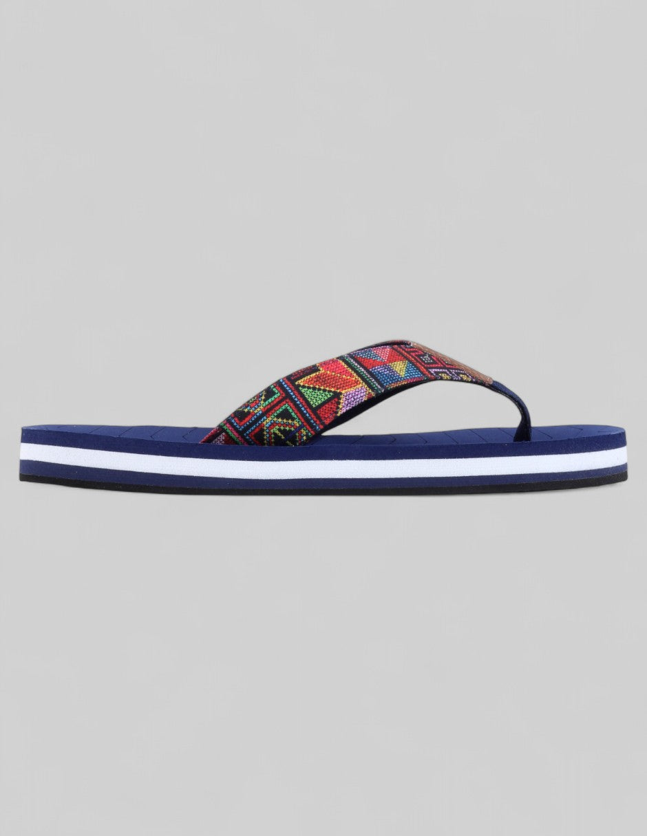 Sandalias clásicas Aqua en Textil – Multicolor