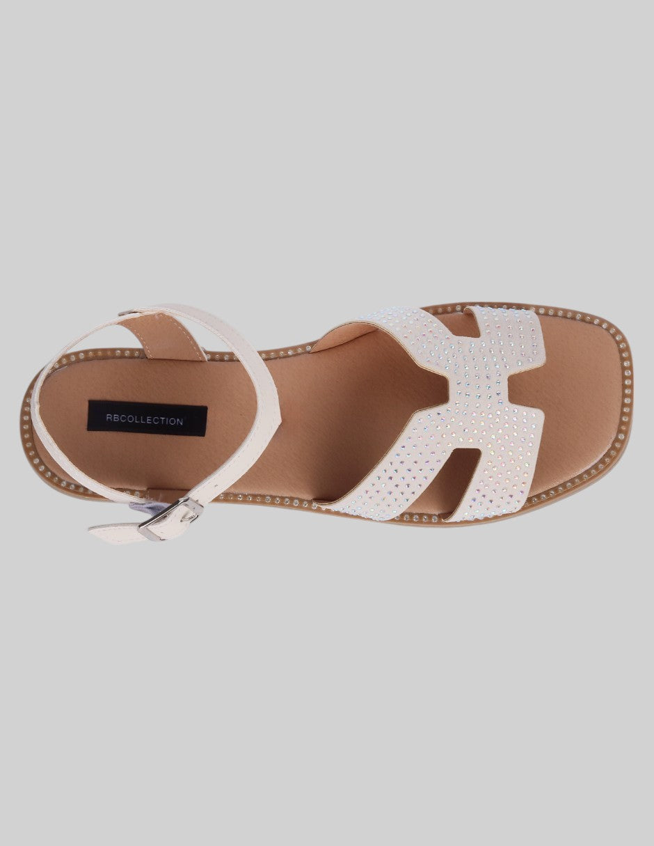 Sandalias de piso Soft en Sintético - Blanco