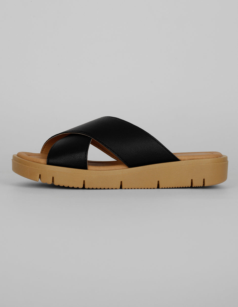 Sandalias con plataforma Exterior Sintético Color Negro Para Mujer De RBCOLLECTION