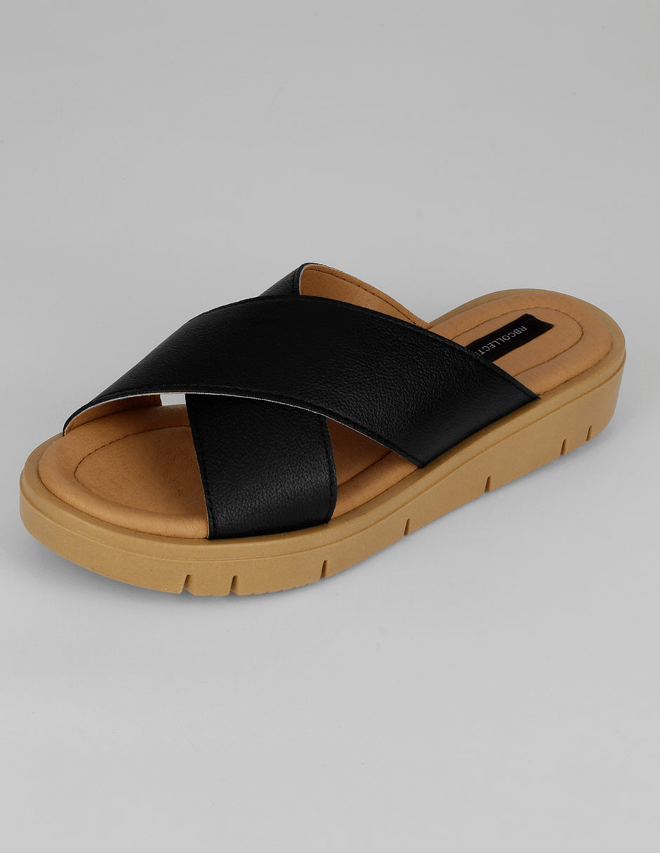 Sandalias con plataforma Alnia en Sintético – Negro
