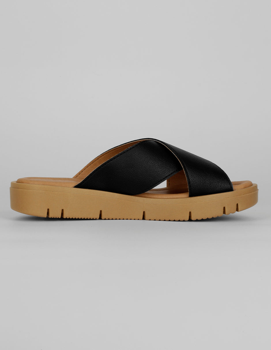 Sandalias con plataforma Alnia en Sintético – Negro