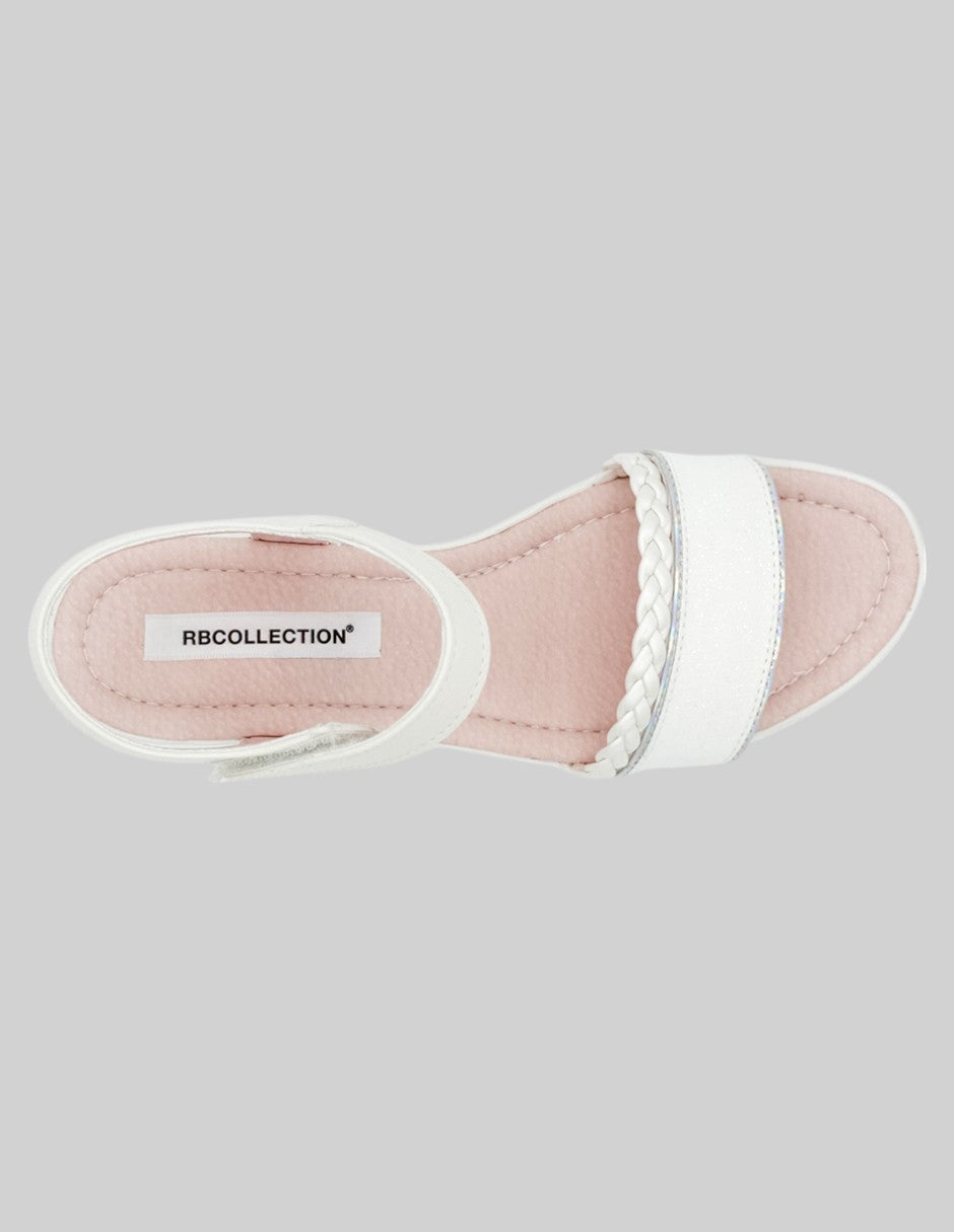 Sandalias con plataforma Daily en Piel vegana - Blanco