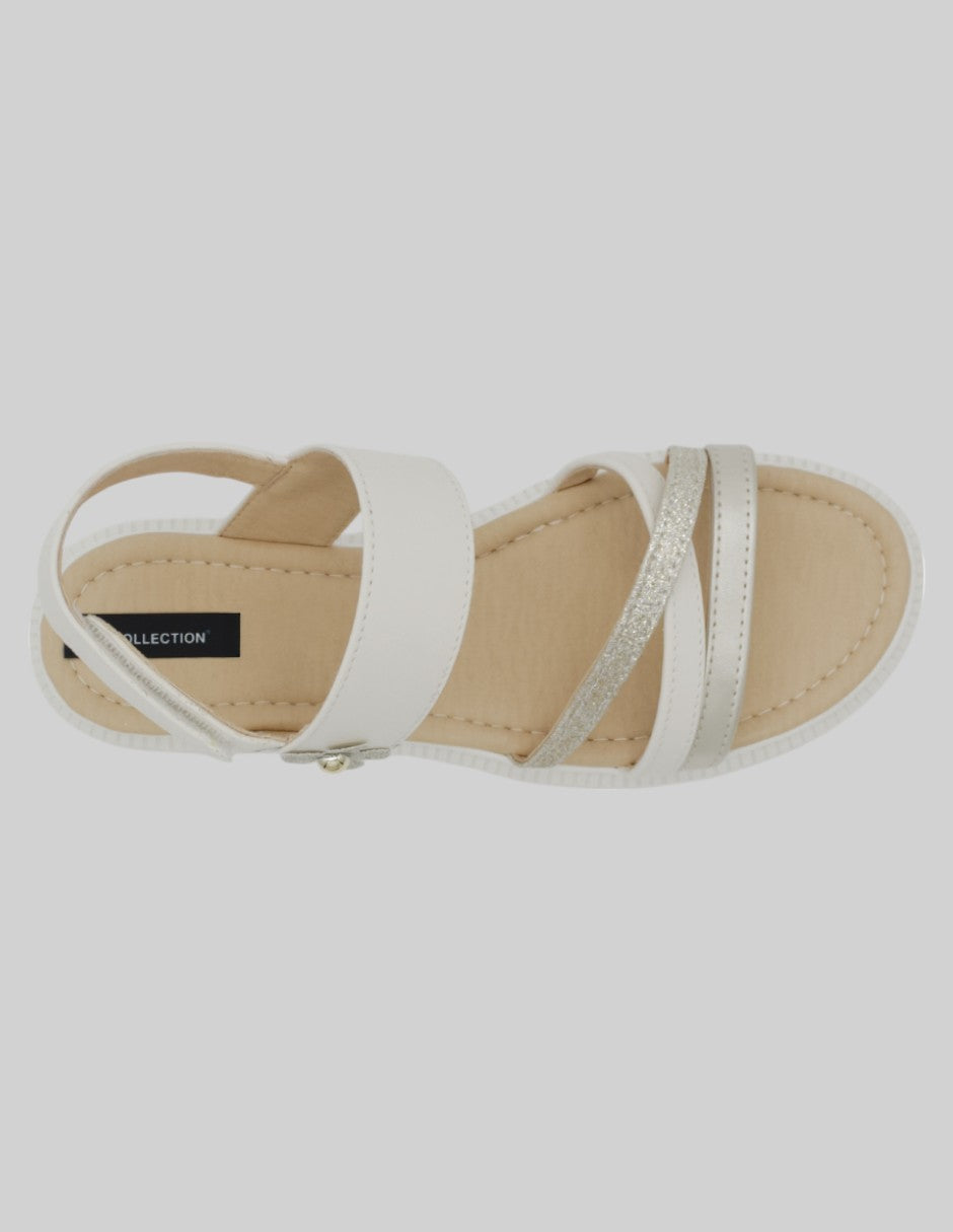 Sandalias de piso Onne en Piel vegana - Beige