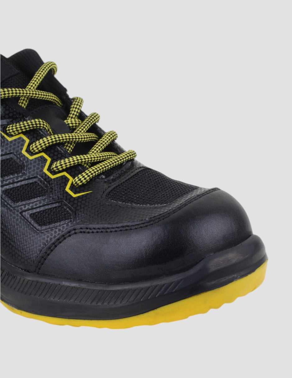 Botas industriales Work en Piel  – Negro