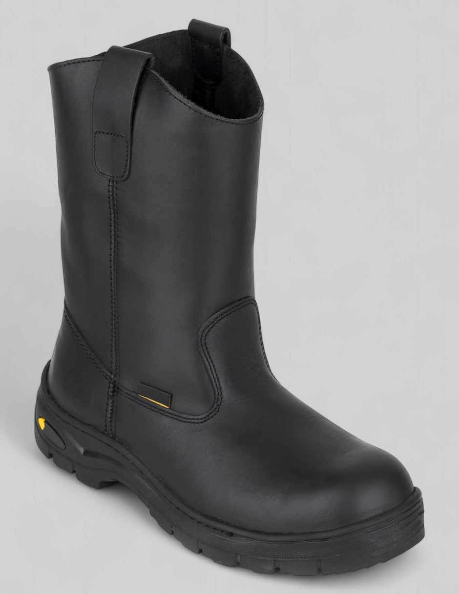 Botas industriales Work en Piel – Negro