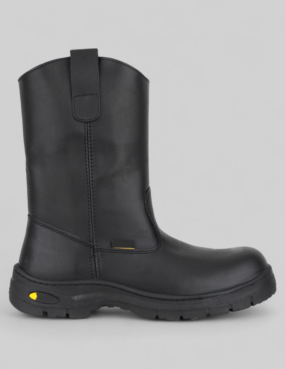 Botas industriales Work en Piel – Negro