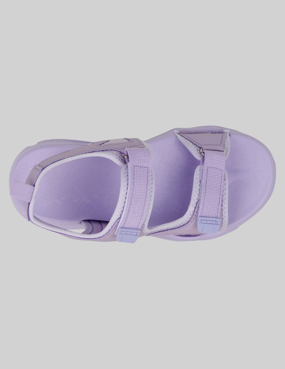 Sandalias de piso Soft en Piel vegana – Morado