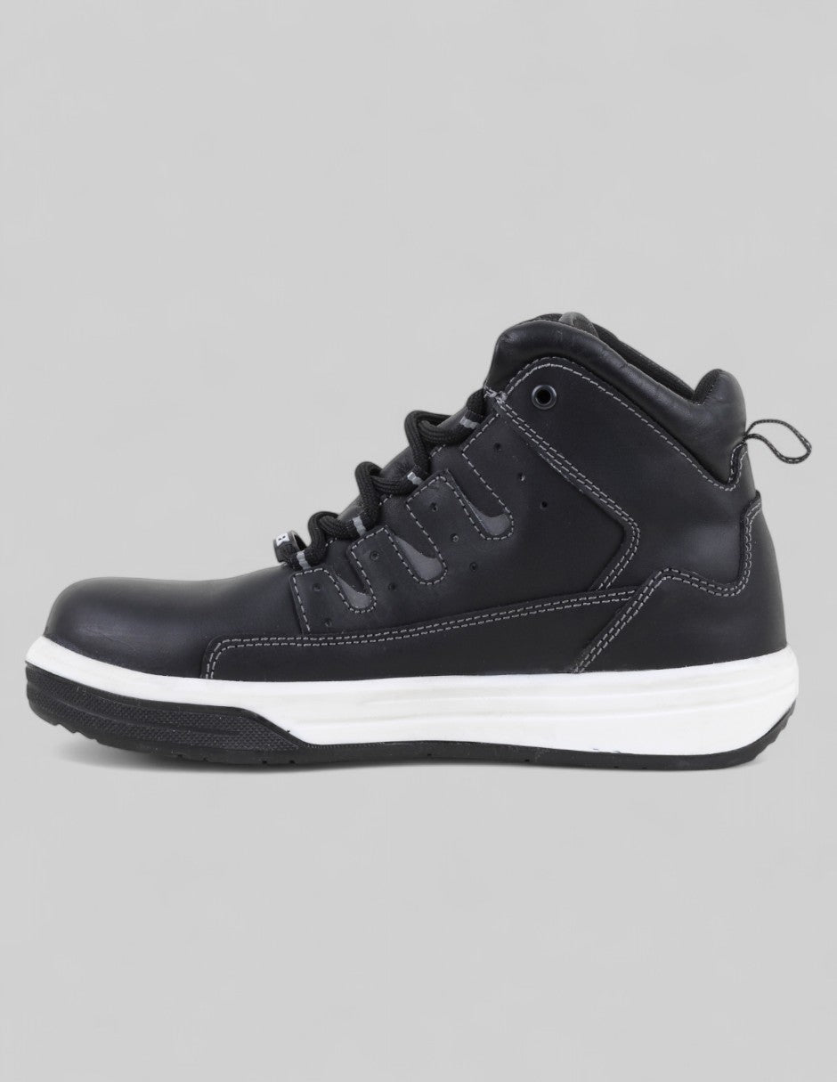 Botas industriales Work en Piel – Negro