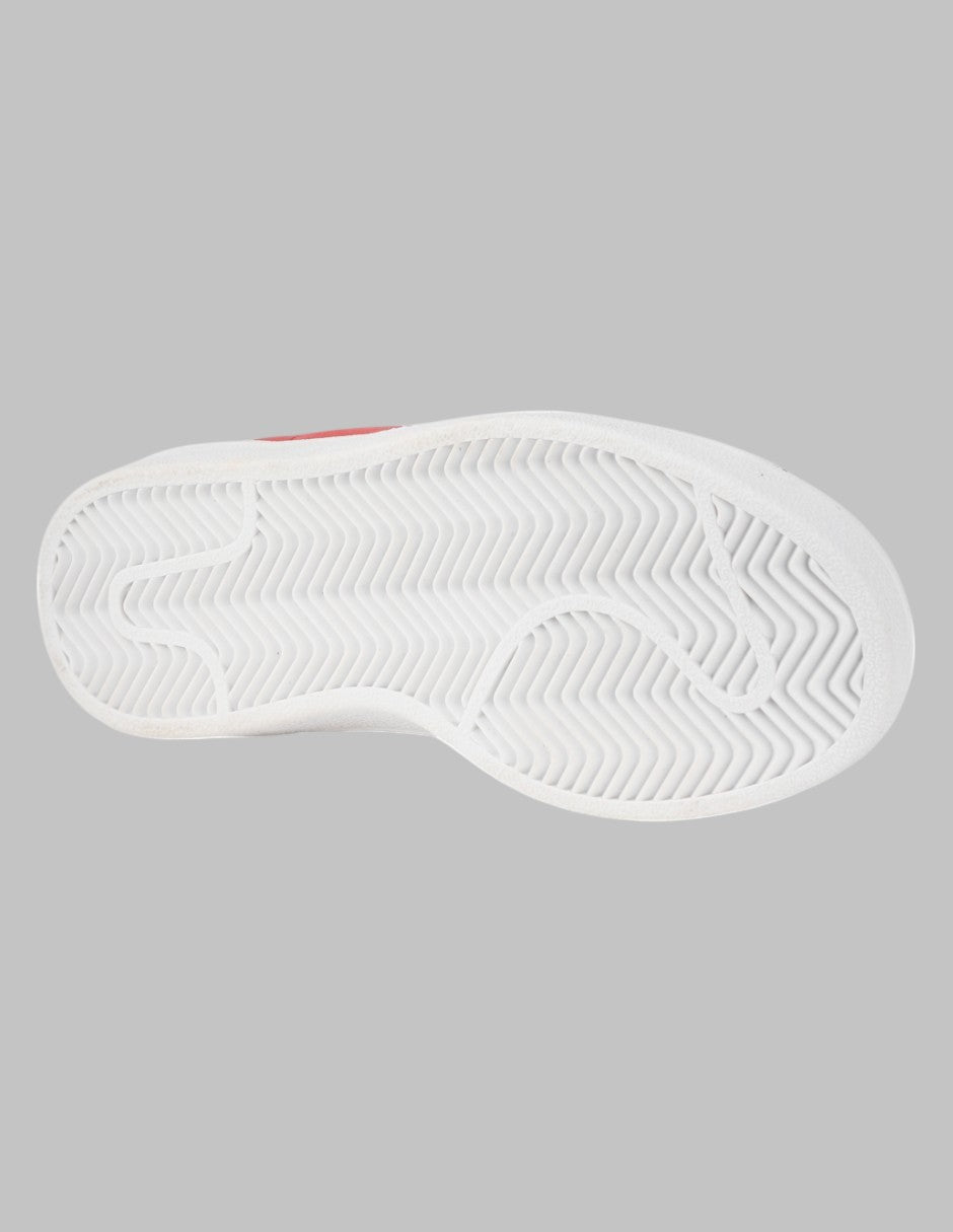 Tenis con cordones Sam Piel vegana - Rojo