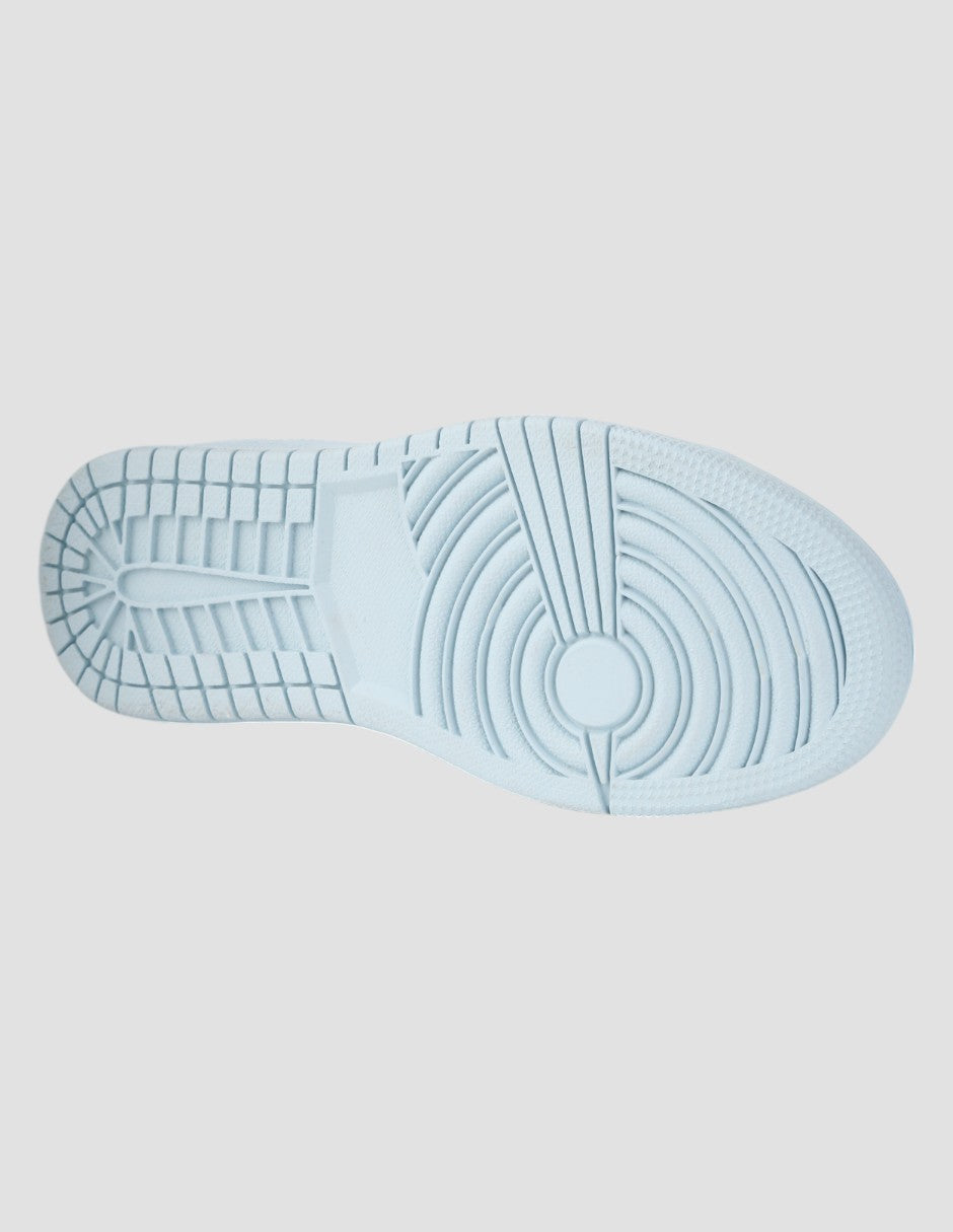 Tenis con cordones A&P Piel vegana - Azul