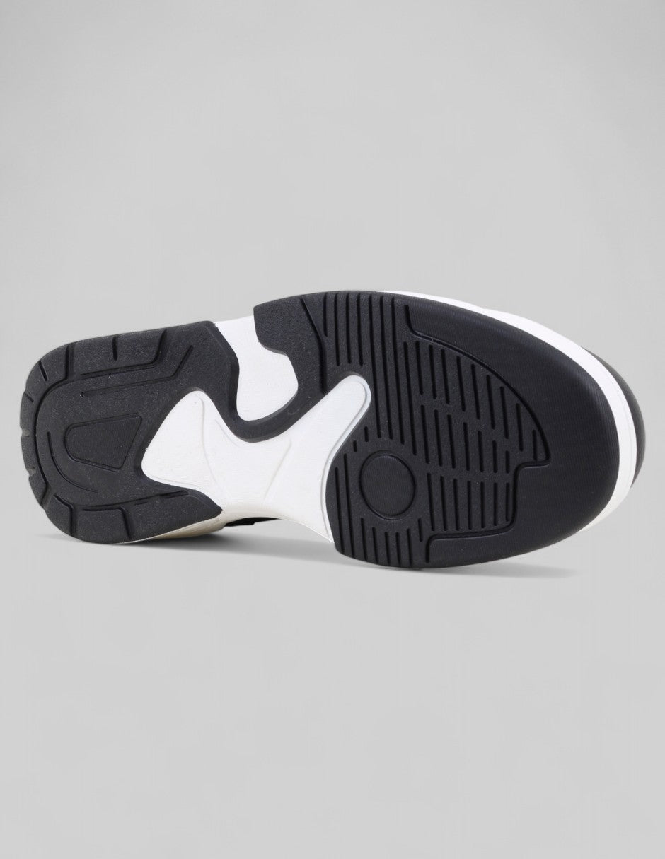 Tenis con cordones Urban en Piel vegana – Blanco
