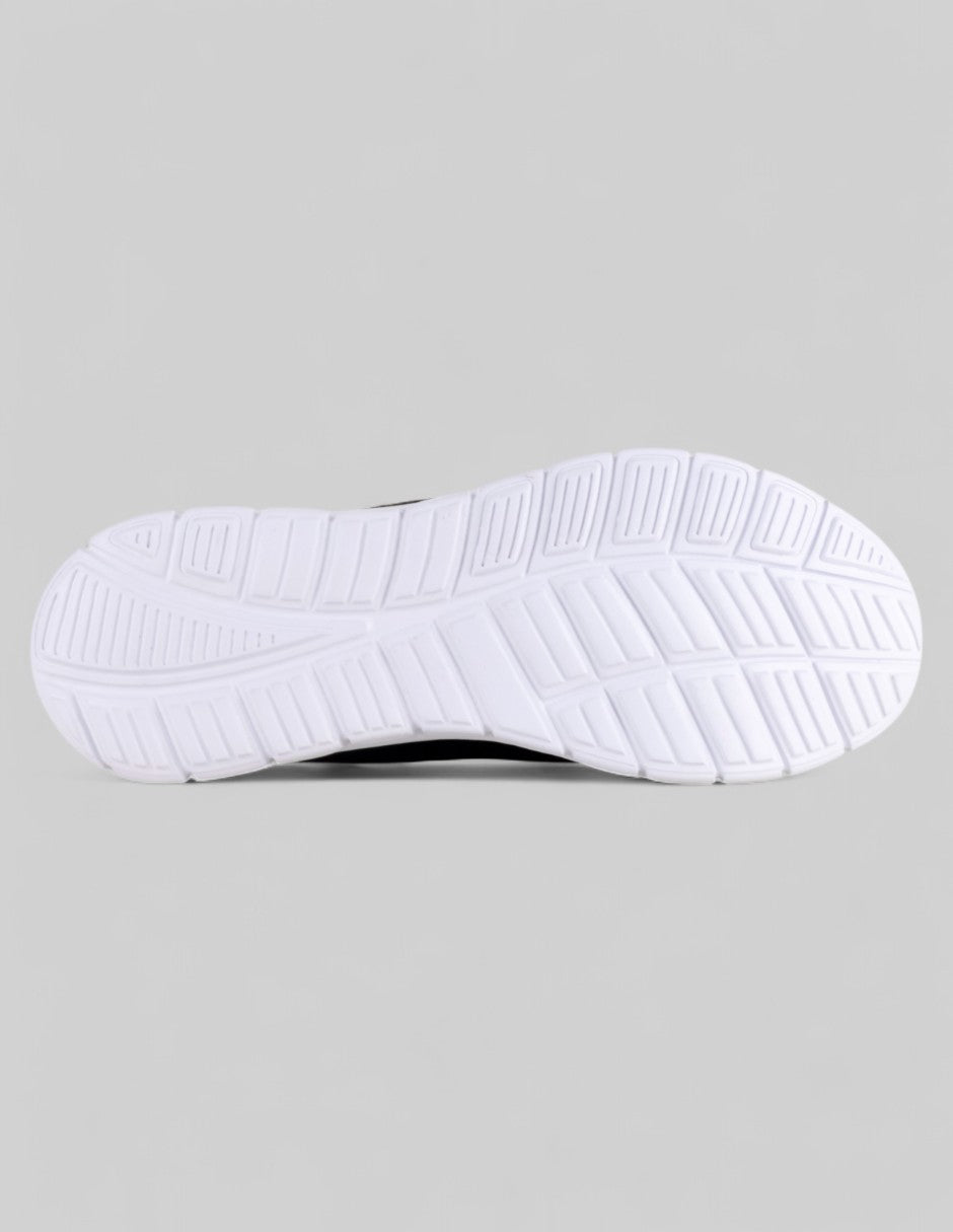 Tenis sin cordones Confort en Textil – Negro