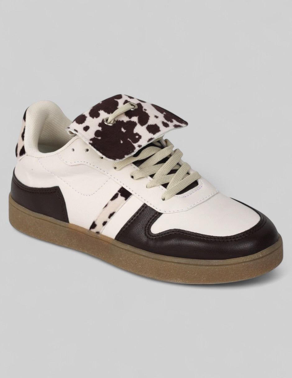 Tenis con cordones Urban Piel vegana - Beige