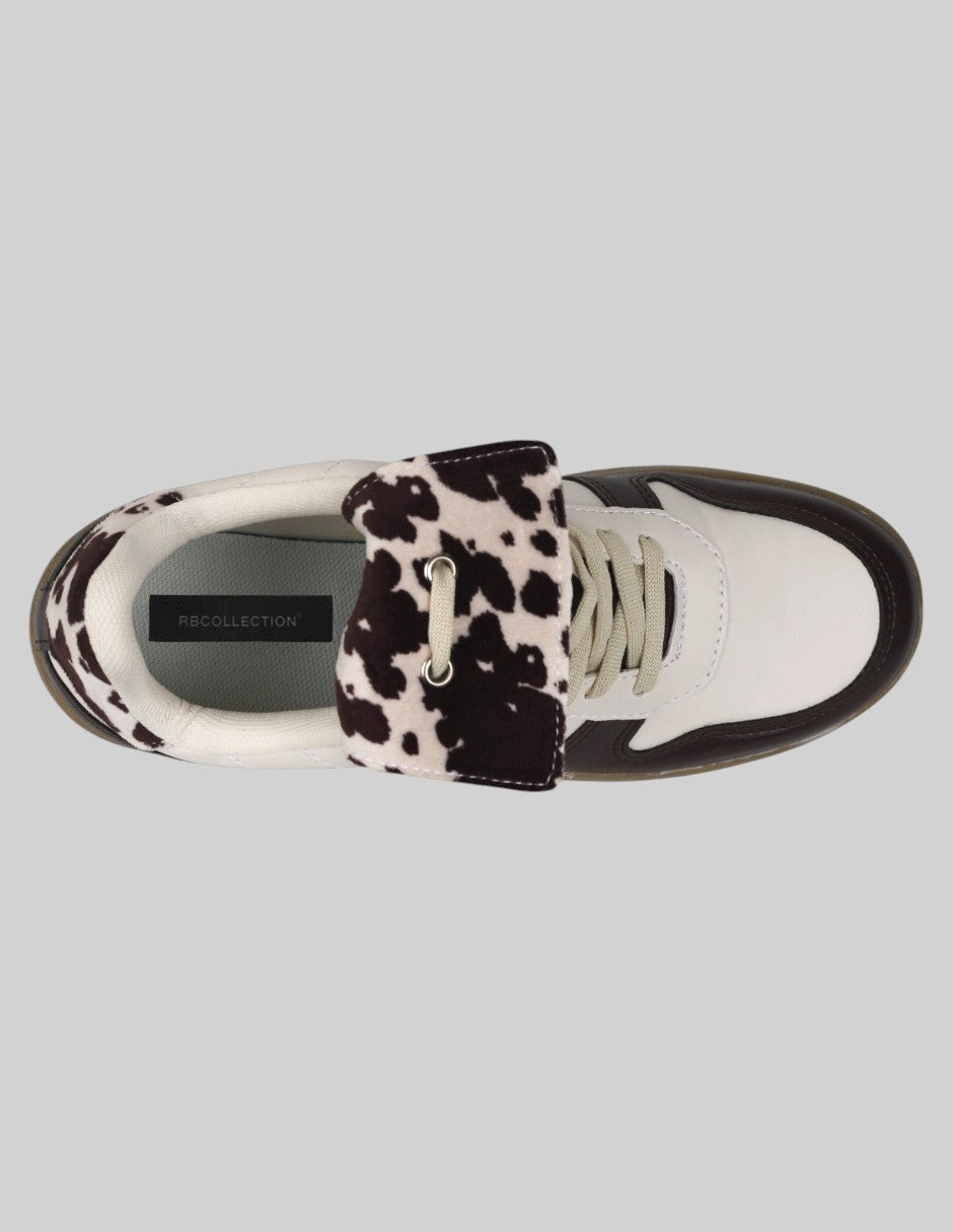 Tenis con cordones Urban Piel vegana - Beige