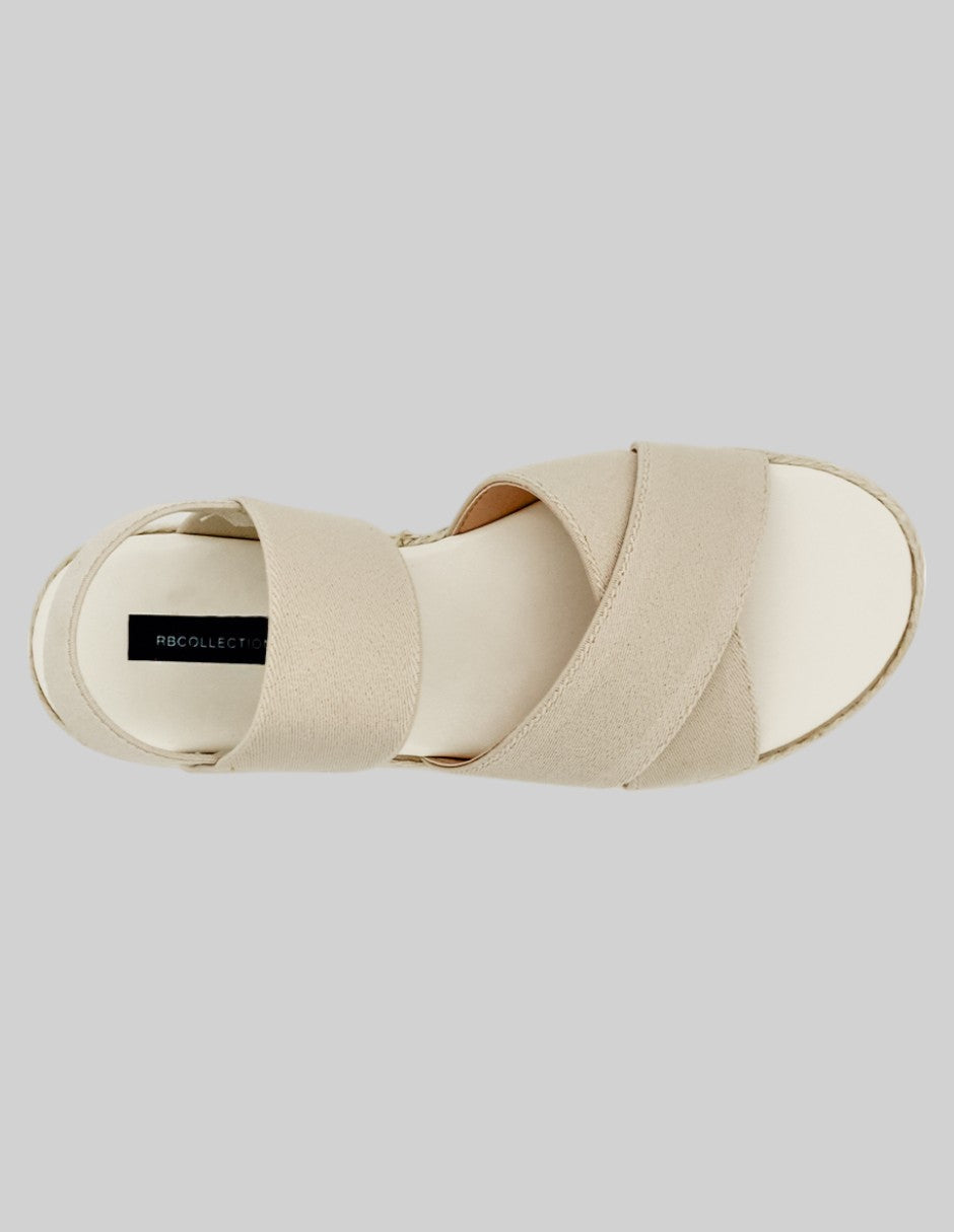 Sandalias de piso Onne en Textil - Beige
