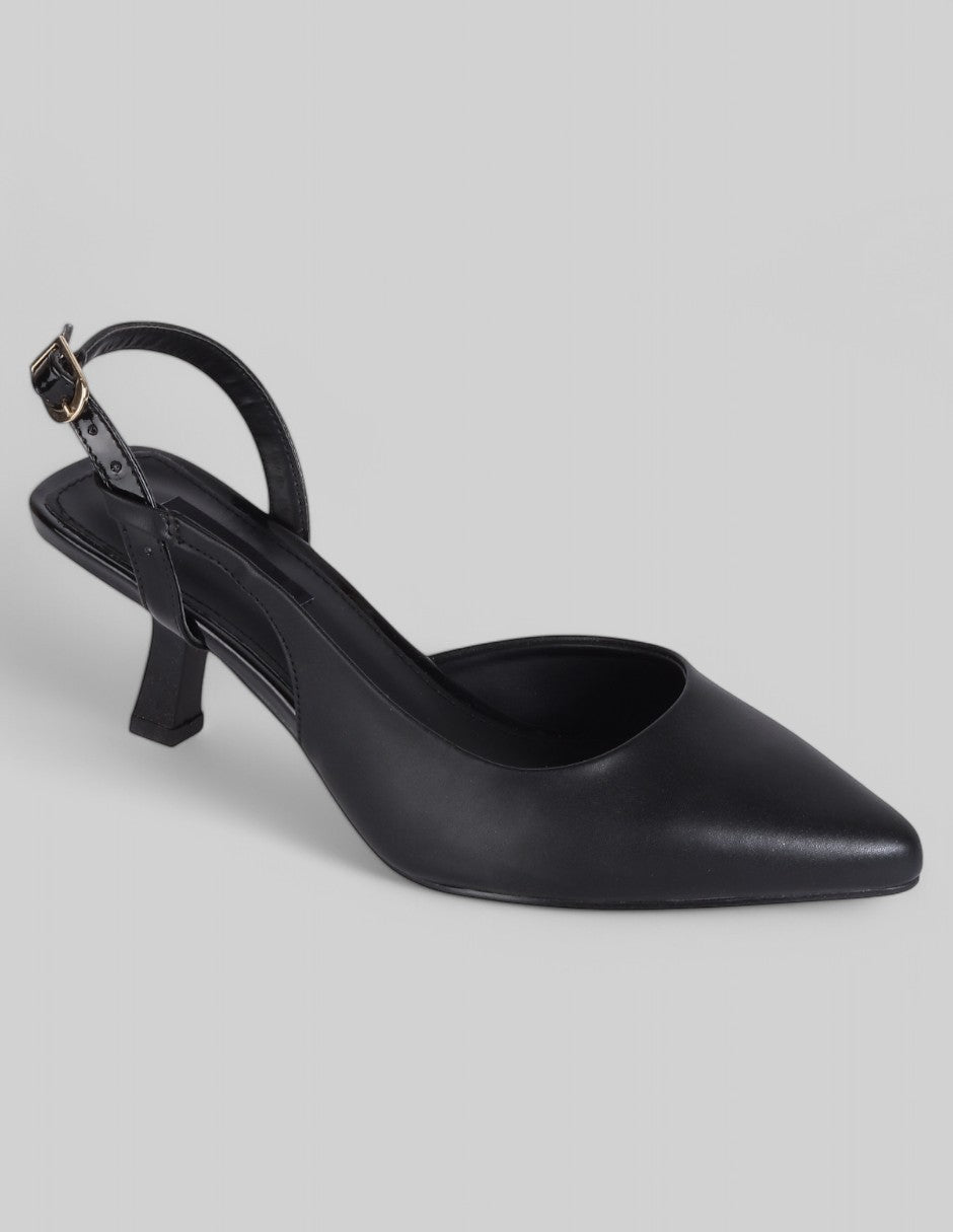 Zapatillas Exterior Piel vegana Color Negro Para Mujer De RBCOLLECTION