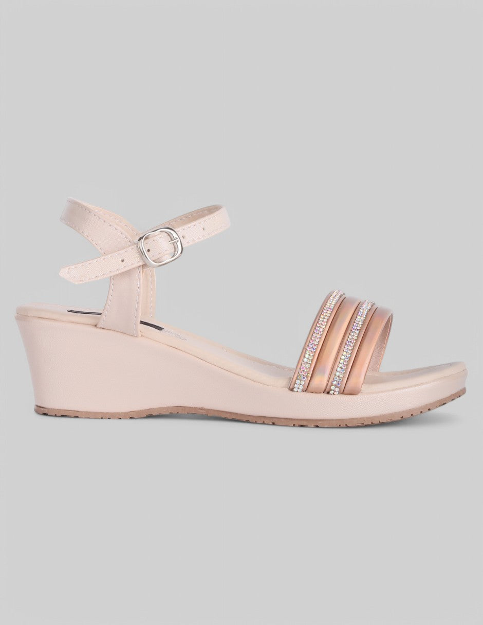 Sandalias con plataforma Daril en Sintético - Beige