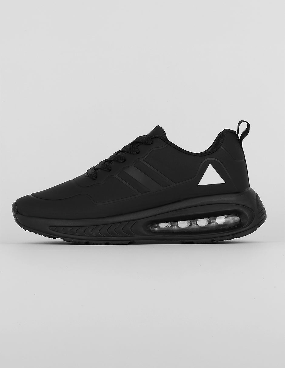 Tenis tipo deportivo Exterior Sintético Color Negro Para Mujer De RBCOLLECTION