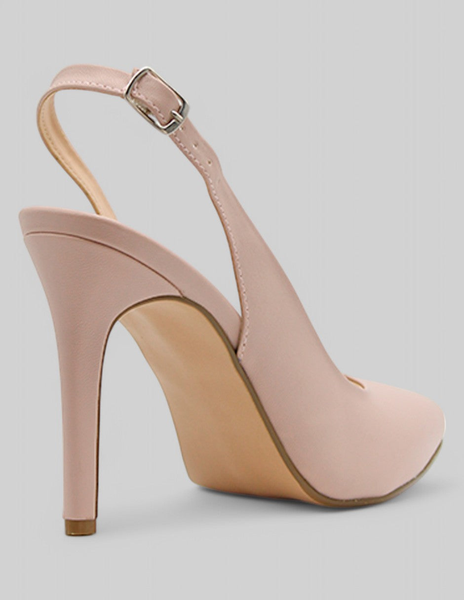 Zapatillas Elise en Piel vegana – Beige