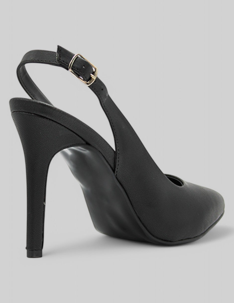 Zapatillas Elise en Piel vegana – Negro