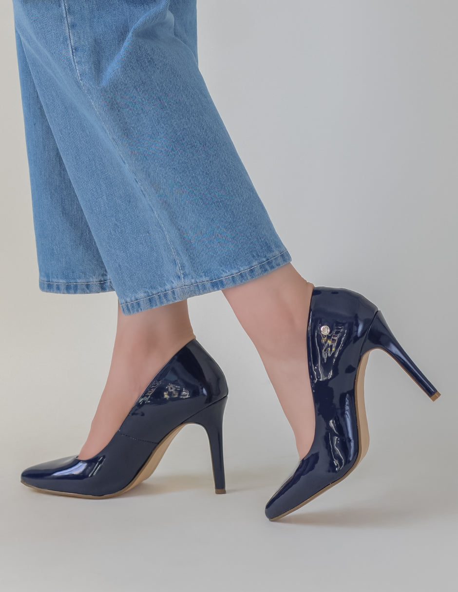 Zapatillas Dream en Charol – Azul