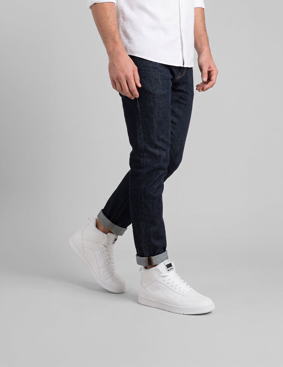 tenis botín Urban en Piel vegana – Blanco