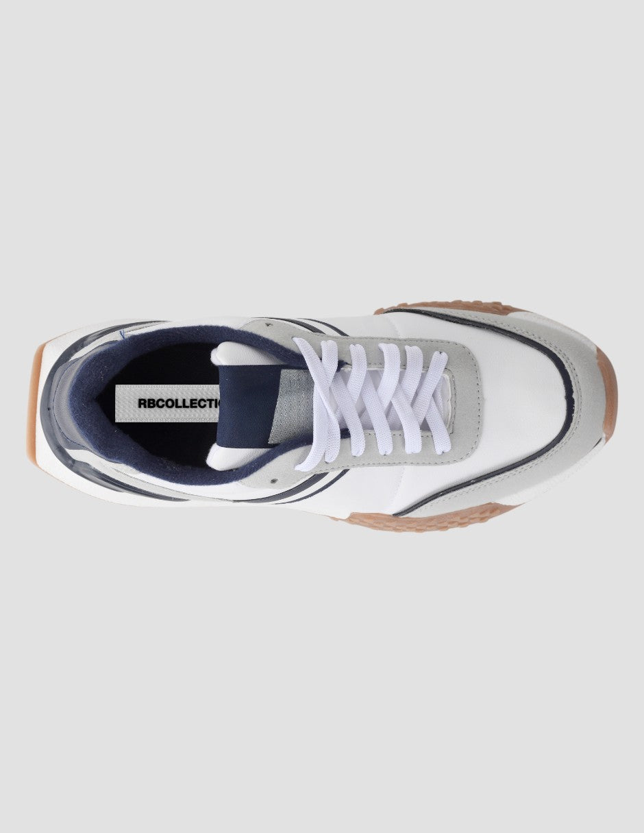 Tenis tipo deportivo  Glam Piel vegana - Multicolor