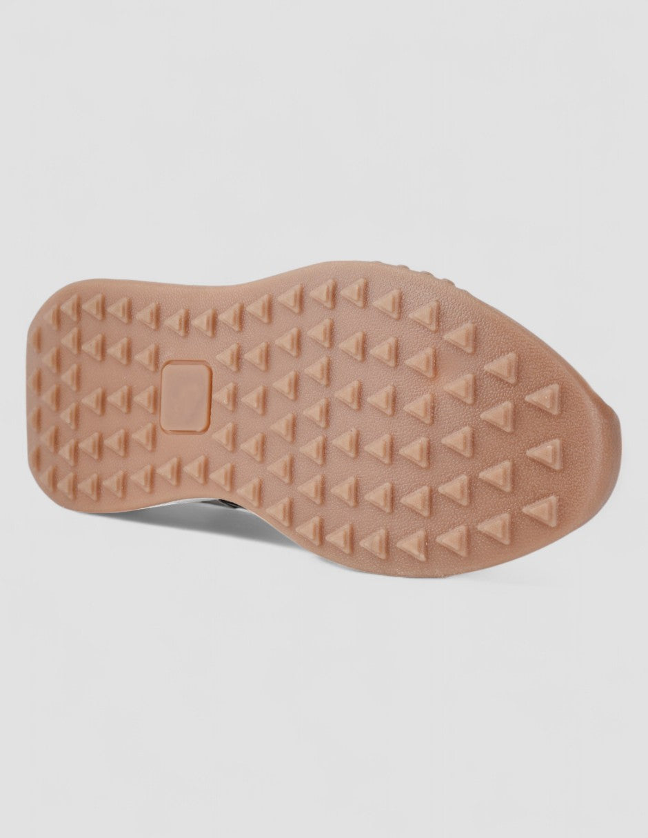 Tenis tipo deportivo  Glam Piel vegana - Multicolor