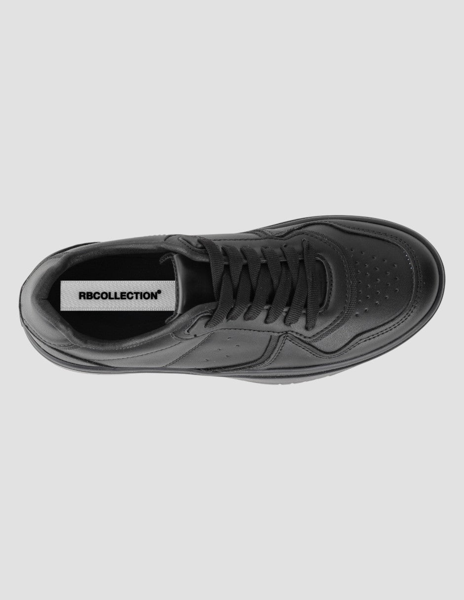 Tenis con cordones Urban Piel vegana - Negro