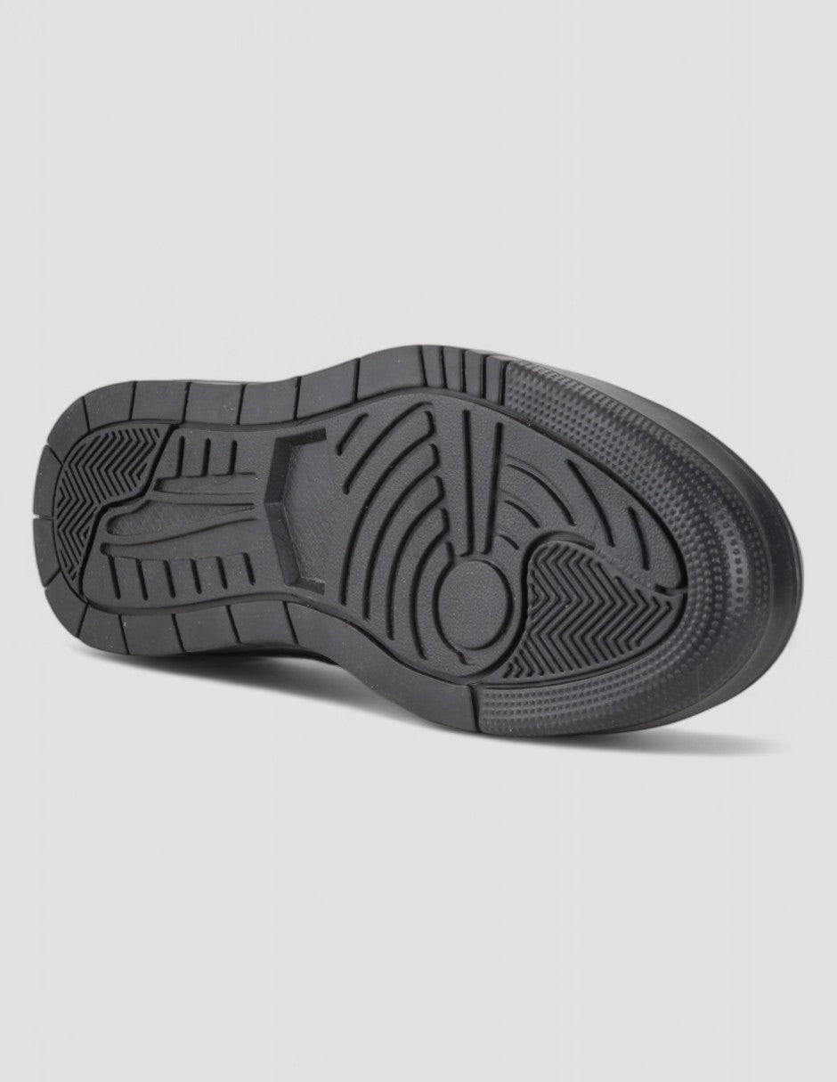 Tenis con cordones Urban Piel vegana - Negro