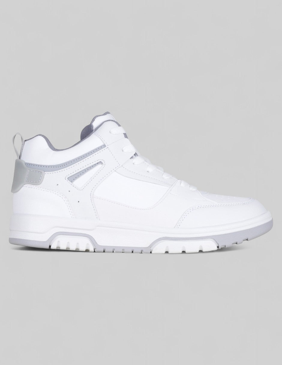 Tenis botín  Urban en Piel vegana – Azul