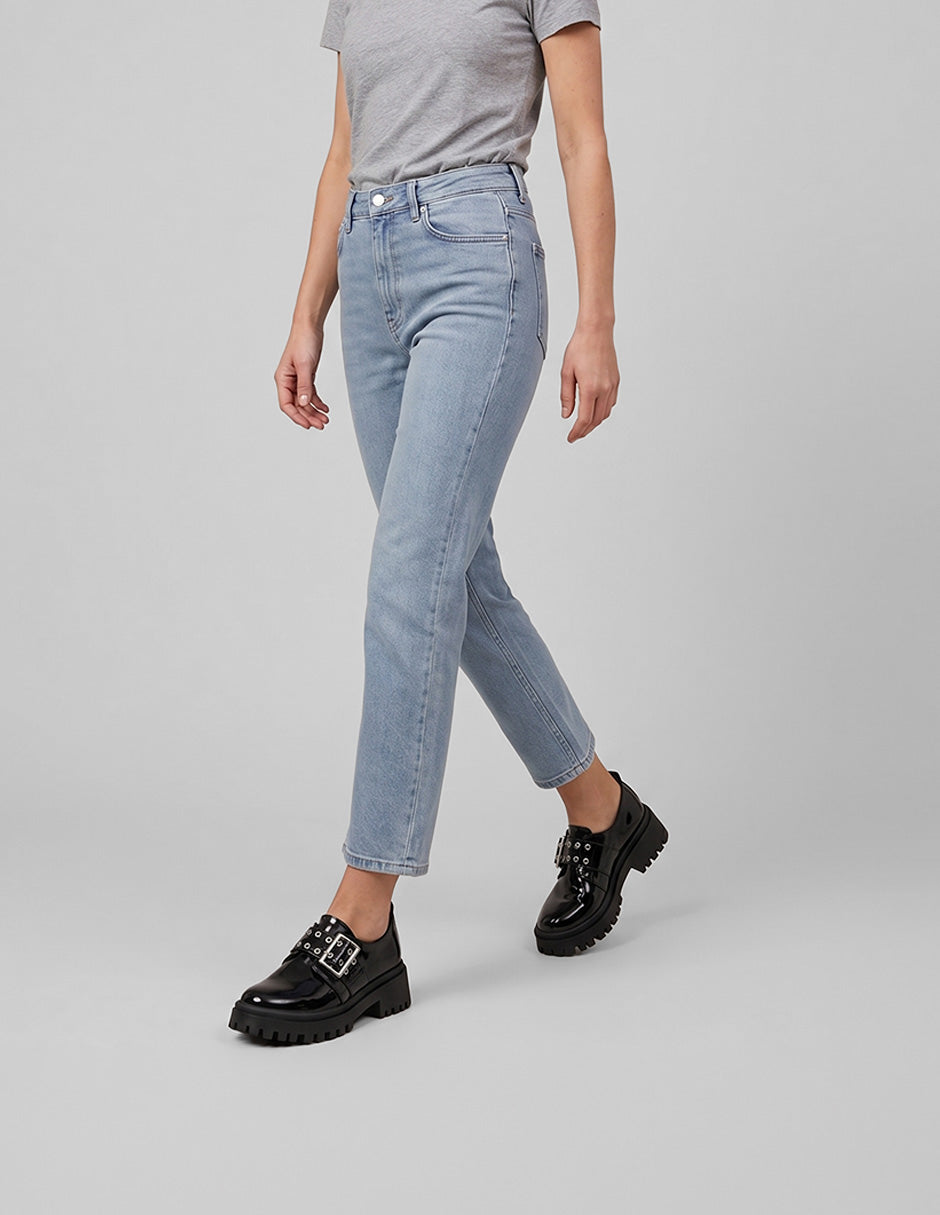 Mocasines Minna en Charol – Negro