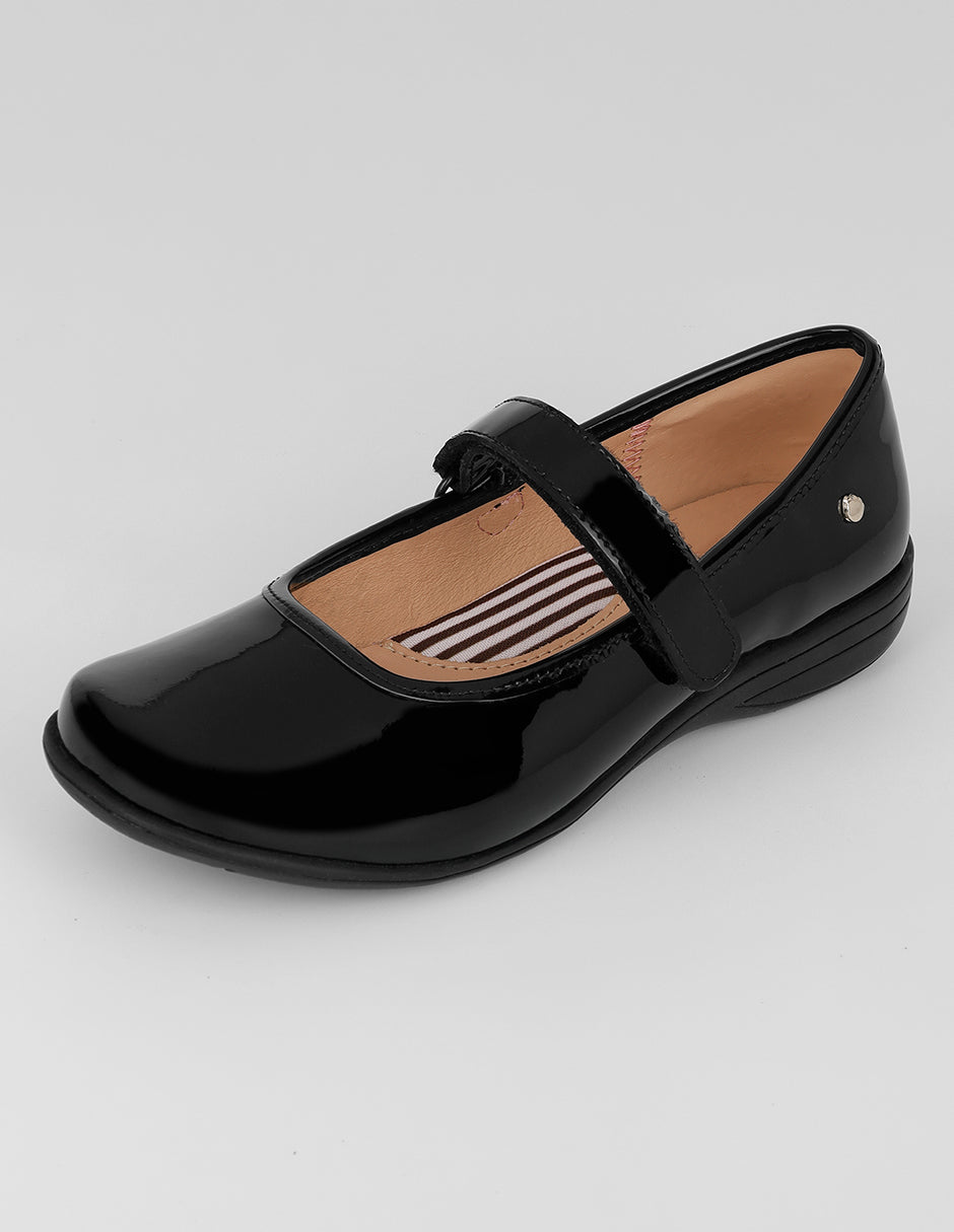 Mary jane Hand Made en Piel – Negro
