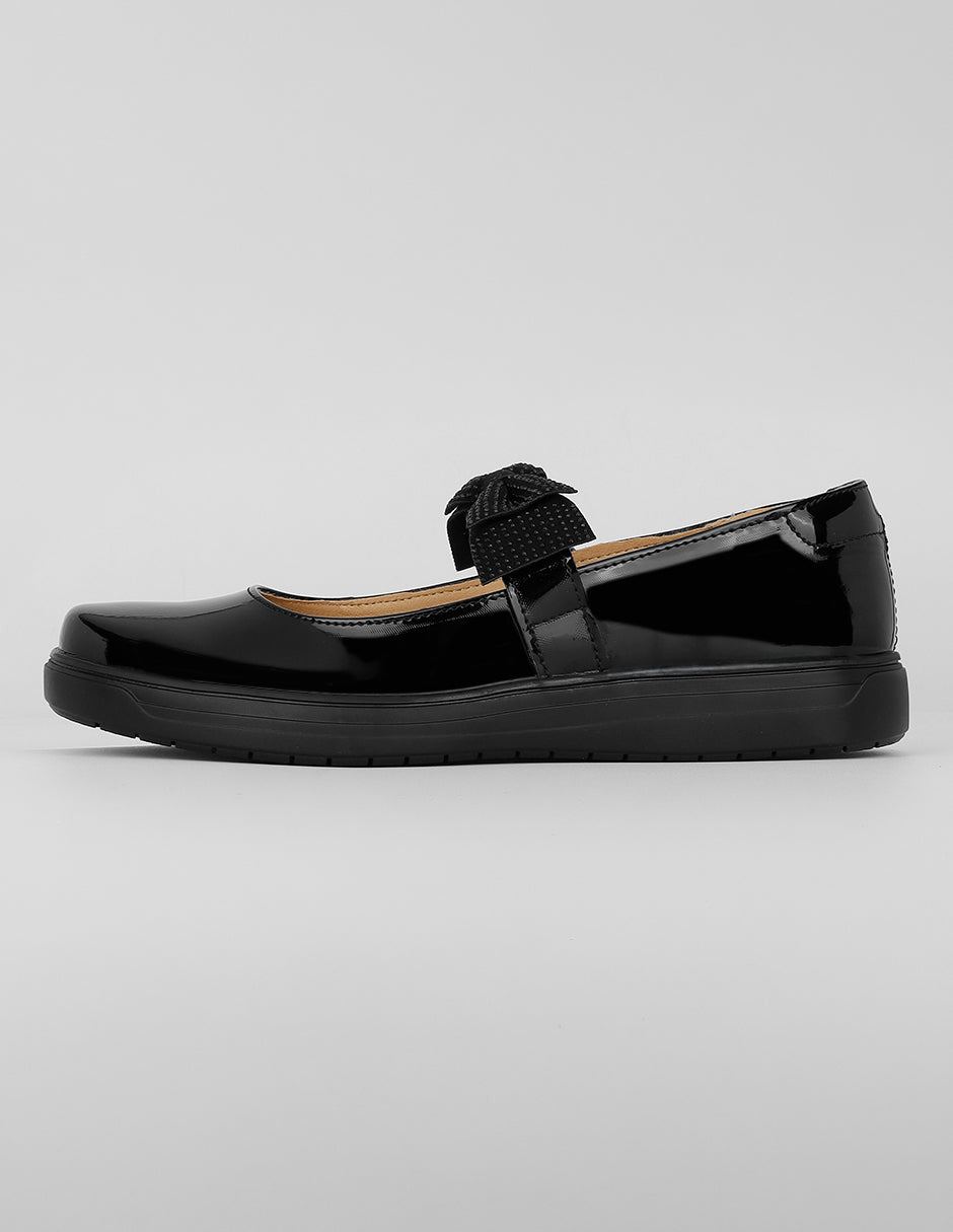 Mary jane Exterior Charol Color Negro Para Mujer De RBCOLLECTION