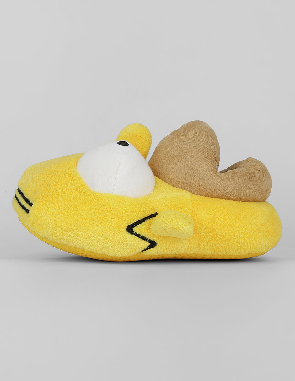 Pantuflas Exterior Textil Color Amarillo Para Hombre De RBBASICS
