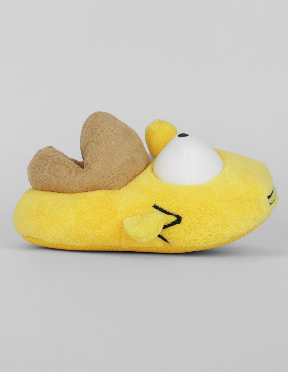 Pantuflas Sleep en Textil – Amarillo