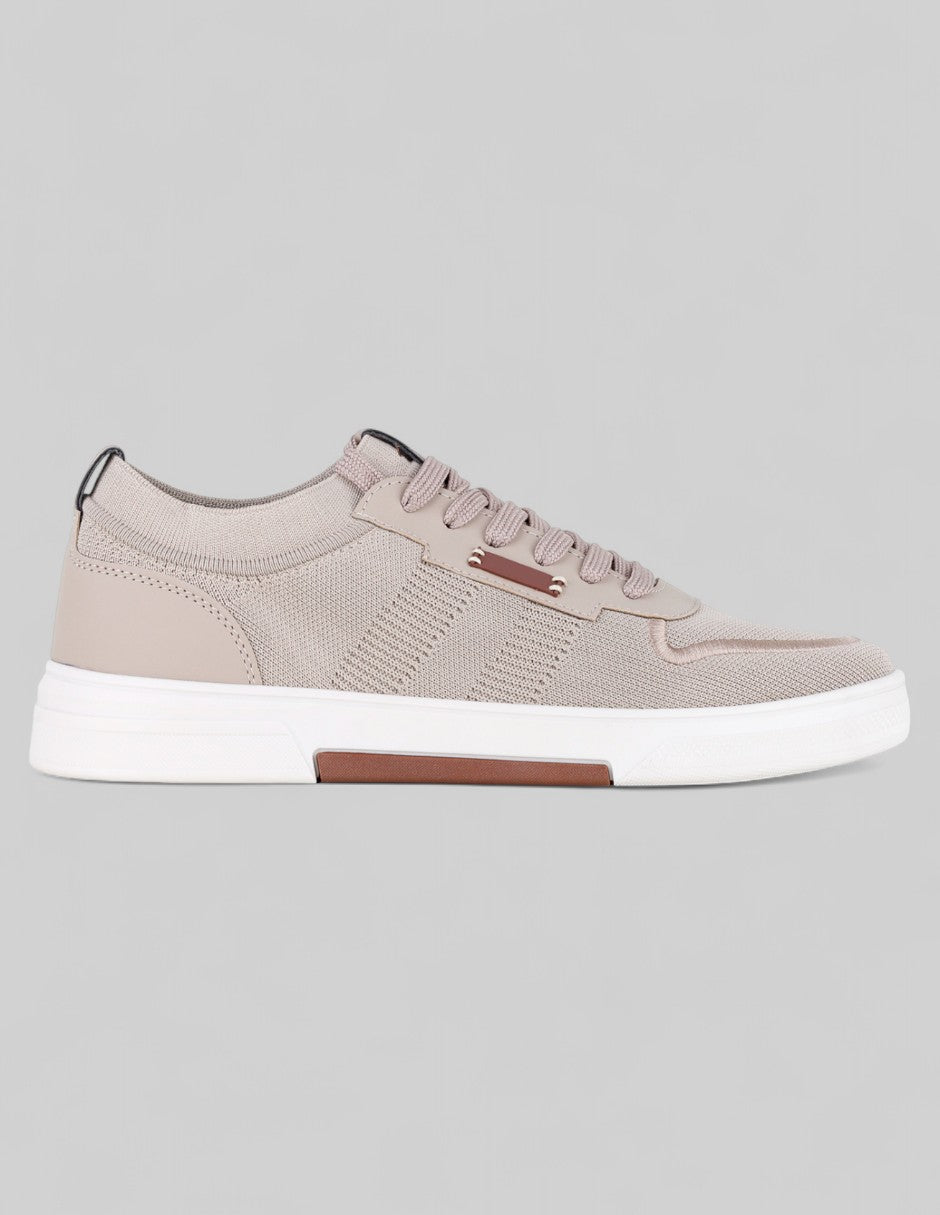 Tenis con cordones  Urban en Textil – Beige