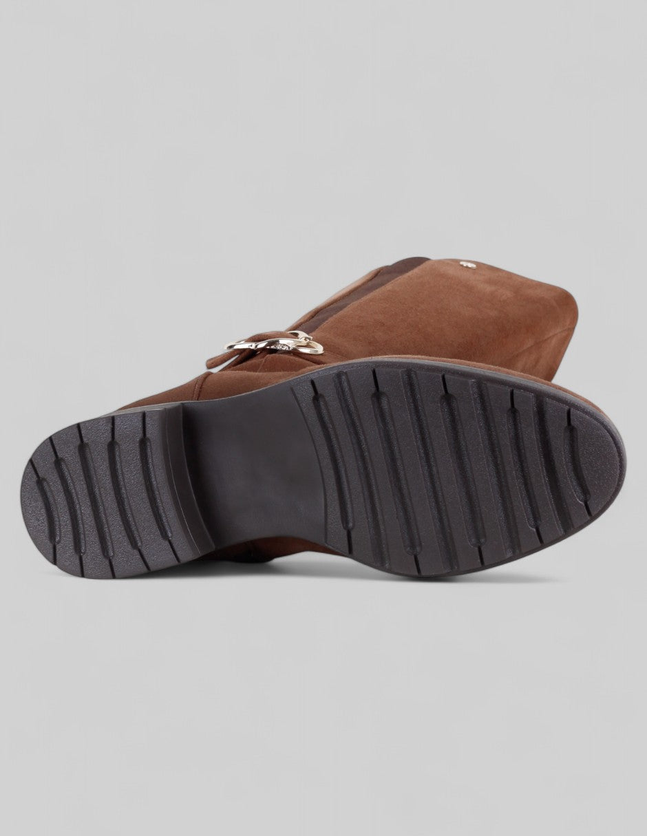 Botas altas Walk en Gamuza – Café