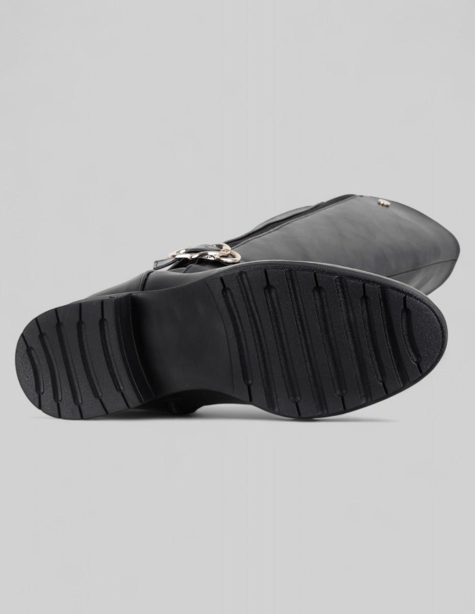 Botas altas Walk en Piel vegana – Negro