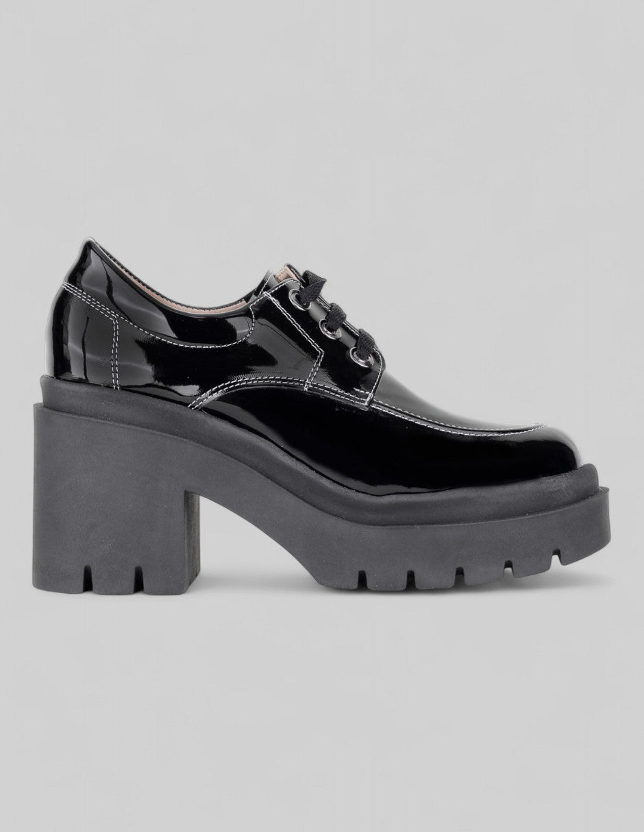 Zapatillas Farm en Charol – Negro