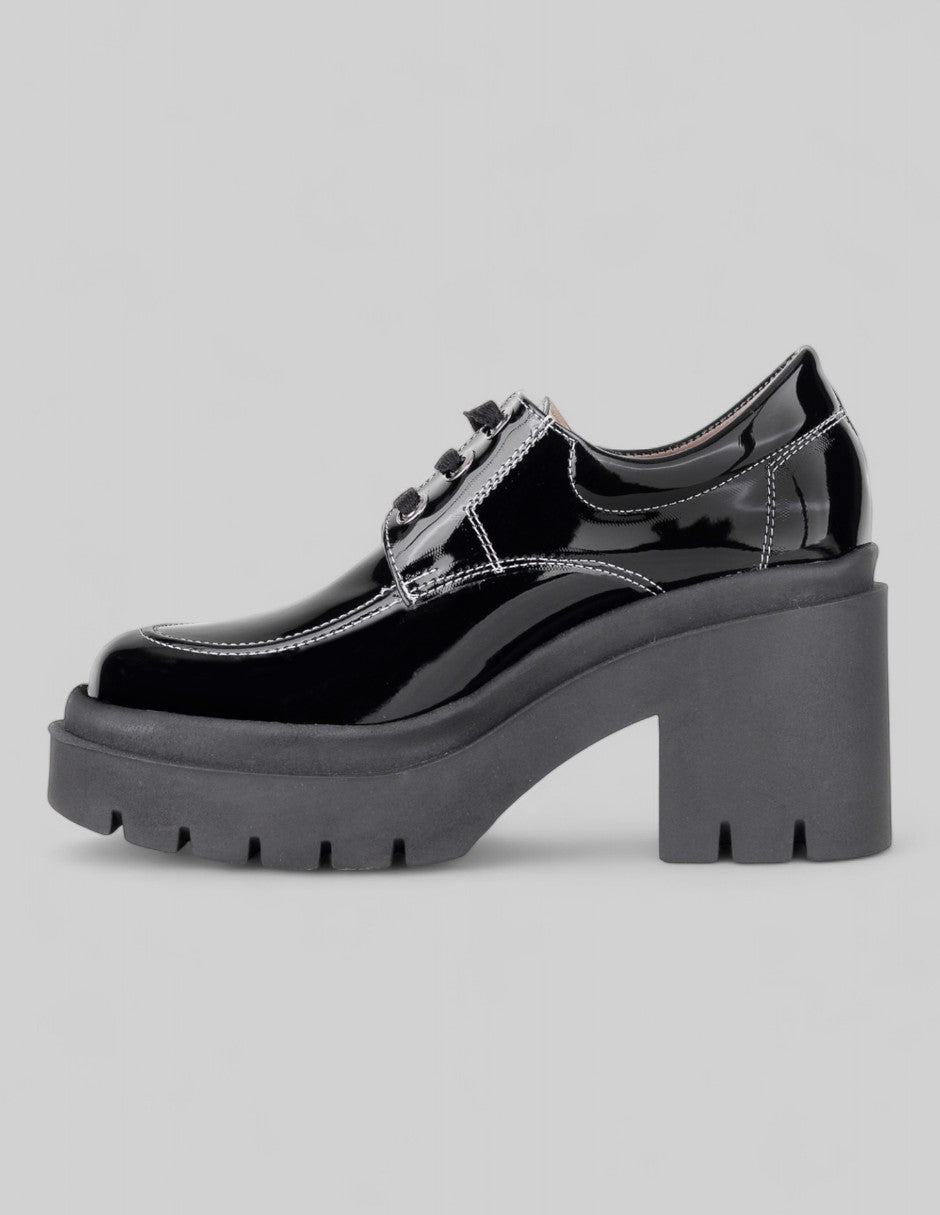 Zapatillas Farm en Charol – Negro