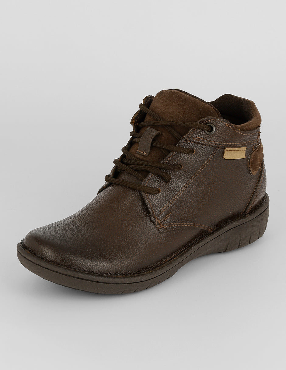 Botas casuales Hand made en Piel – Café