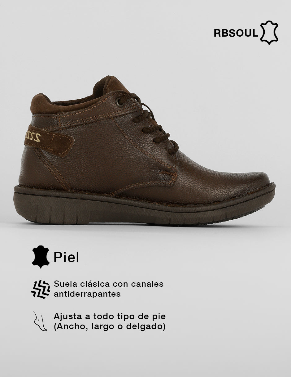 Botas casuales Hand made en Piel – Café