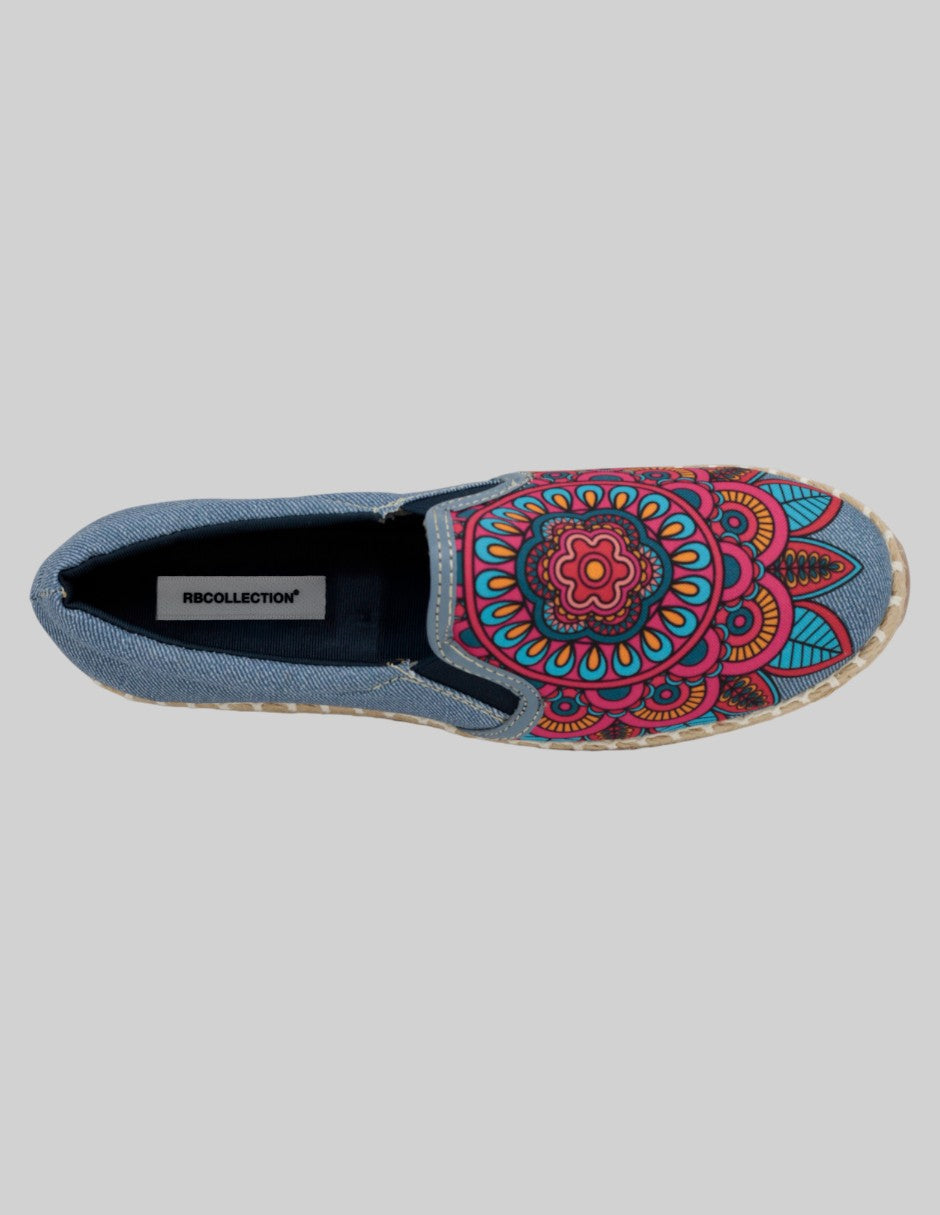 Mocasines Solea en Textil – Azul
