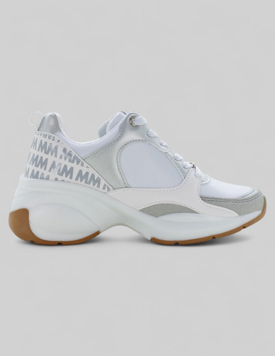 Tenis tipo deportivo Highline en Textil – Blanco