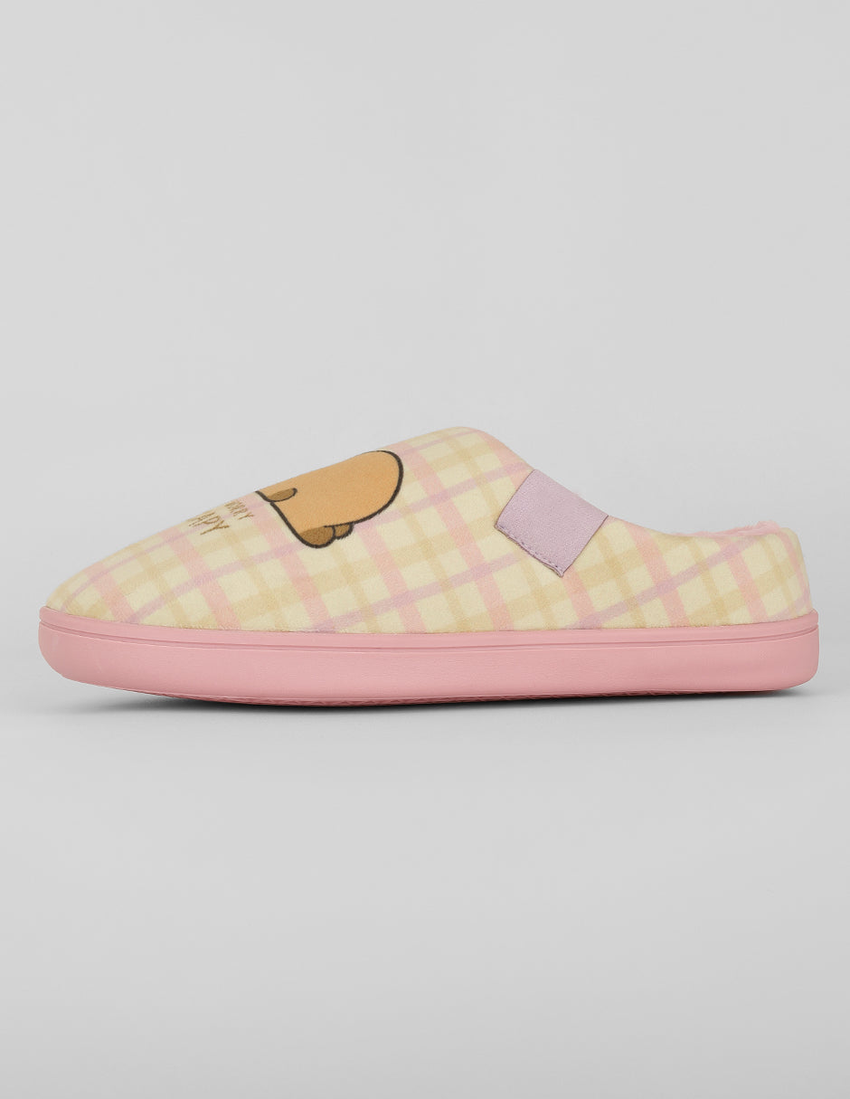 Pantuflas Exterior Textil Color Multicolor Para Mujer De RBBASICS