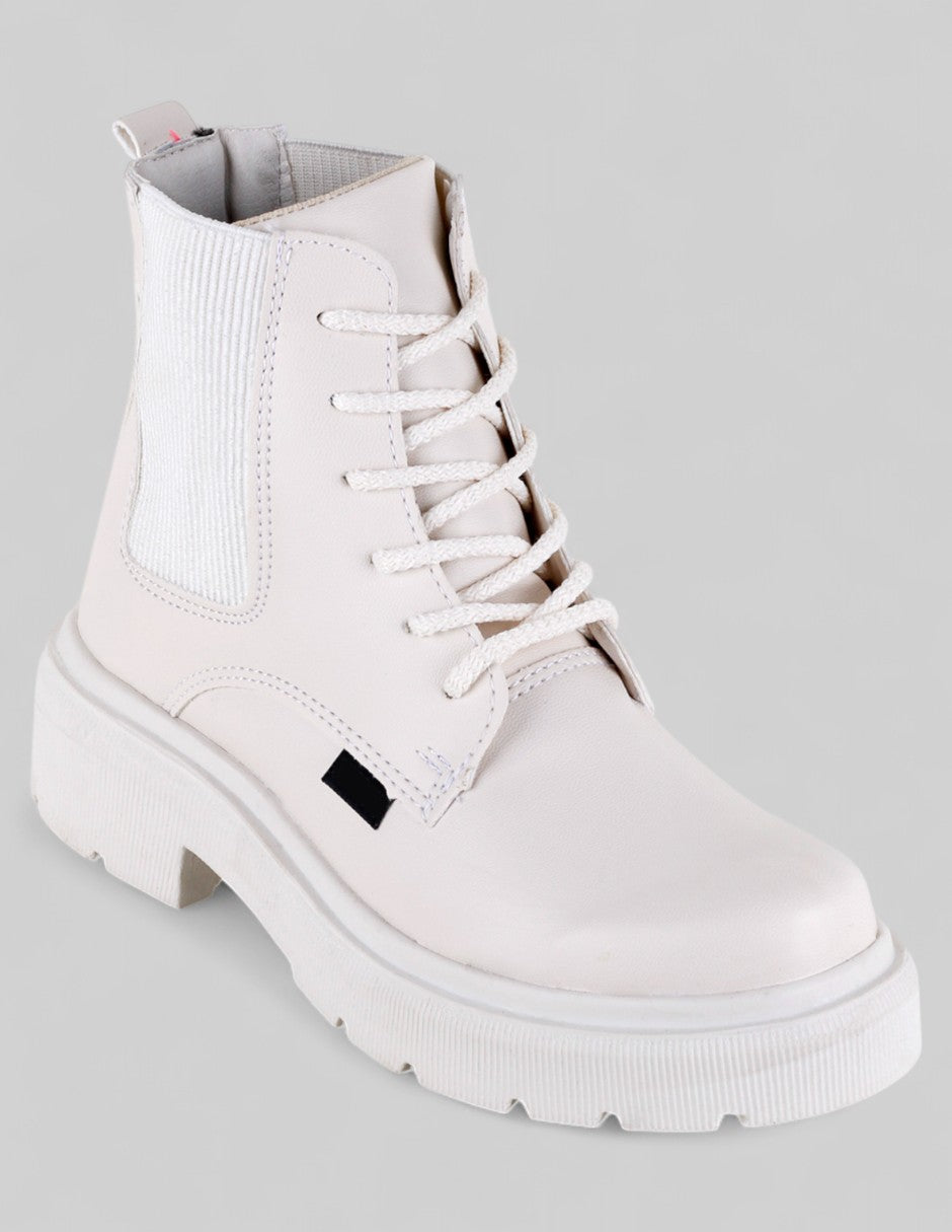Botas Casuales Exterior Piel vegana Color Late Para Mujer De RBCOLLECTION